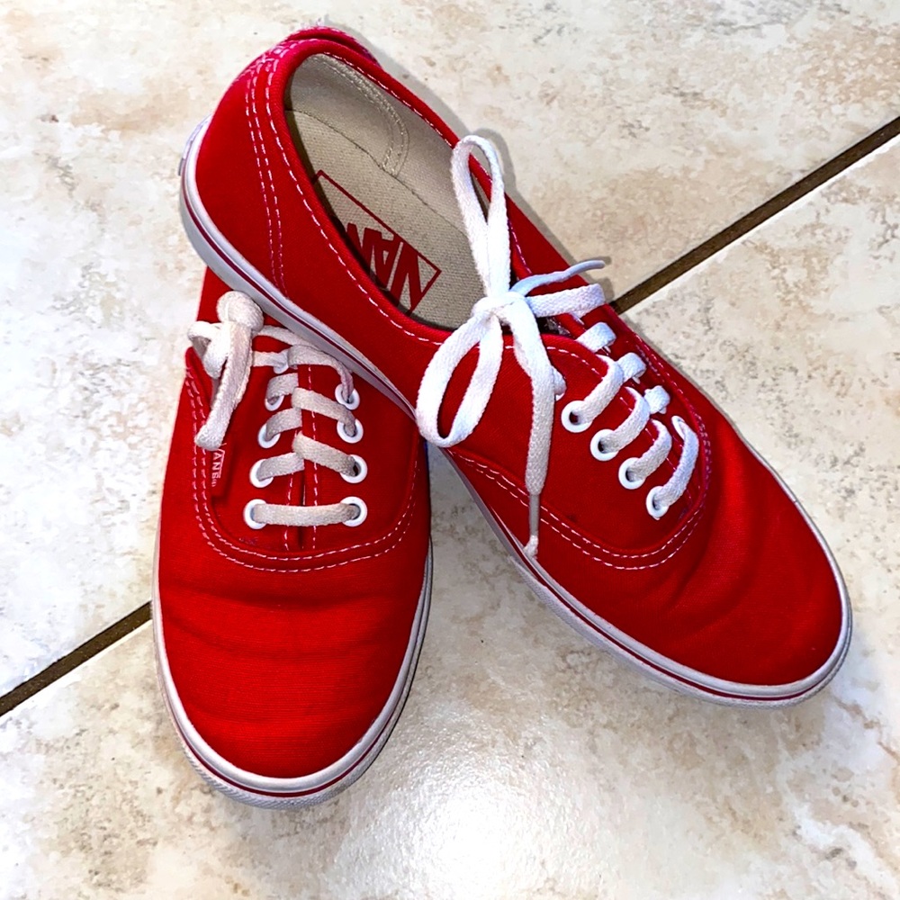 Red Vans